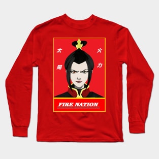 AZULA: FIRE NATION Long Sleeve T-Shirt